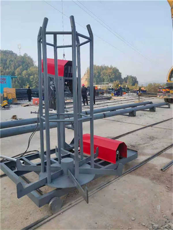 齐齐哈尔钢筋笼滚焊机工程建设