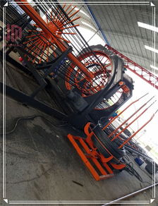 广东江门钢筋笼卷笼机盘筋机新版功能