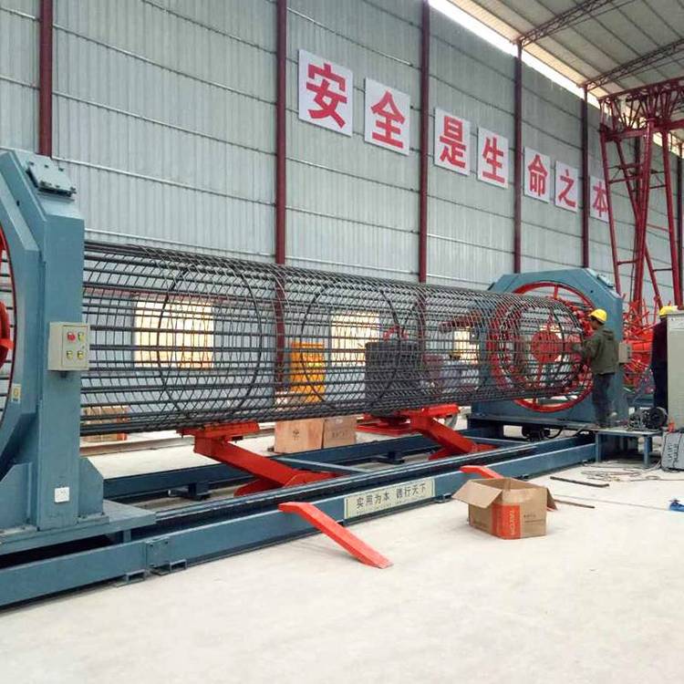 【数控电杆骨架滚焊机 电杆钢筋笼滚丝机 小型江苏钢筋笼滚焊机】批发
