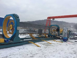 瑞科基桩钢筋笼数控滚焊机