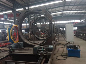 辽宁盘锦大洼数控钢筋笼滚焊机在电杆制造中的应用