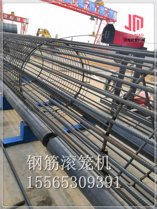 简易钢筋笼缠筋机简易滚焊机丹东